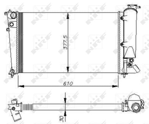 Radiateur de refroidissement