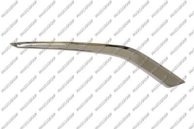 Baguette et bande protectrice, grille de radiateur