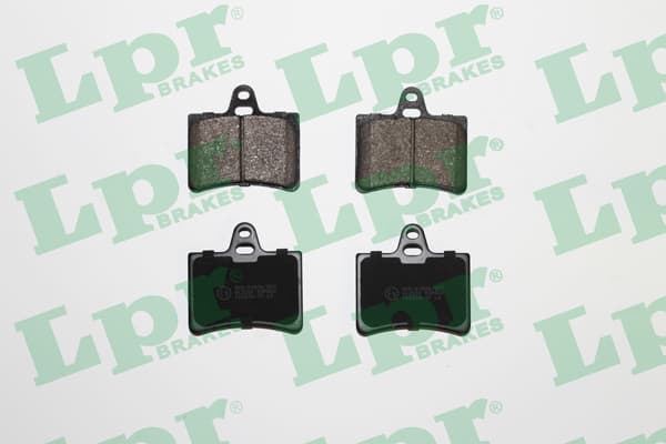 Plaquettes de frein arrière (Jeu de 4)