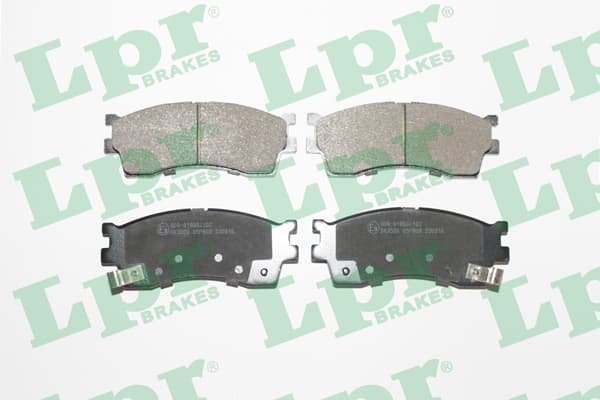 Plaquettes de frein avant (Jeu de 4)