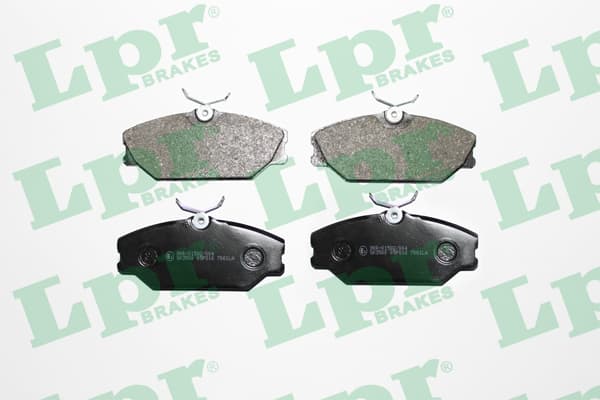 Plaquettes de frein avant (Jeu de 4)