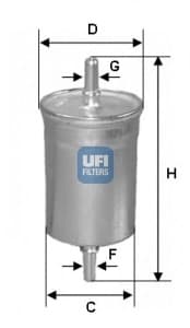 Filtre a  carburant