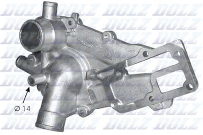 Pompe à eau, refroidissement du moteur