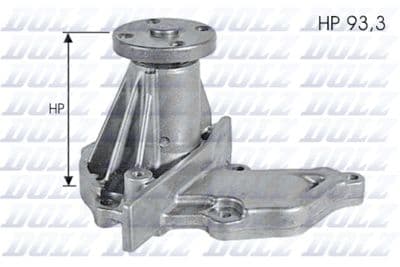 Pompe à eau, refroidissement du moteur