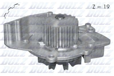 Pompe à eau, refroidissement du moteur