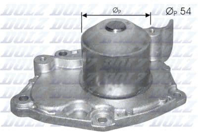 Pompe à eau, refroidissement du moteur