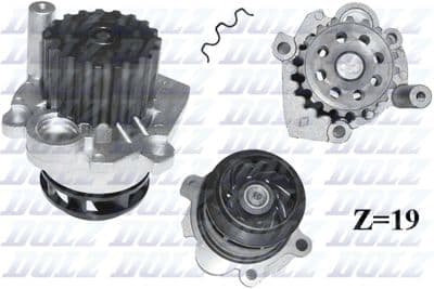 Pompe à eau, refroidissement du moteur