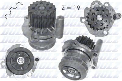 Pompe à eau, refroidissement du moteur
