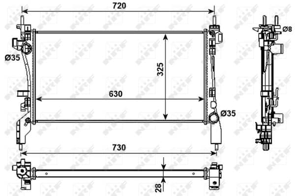 Radiateur de refroidissement