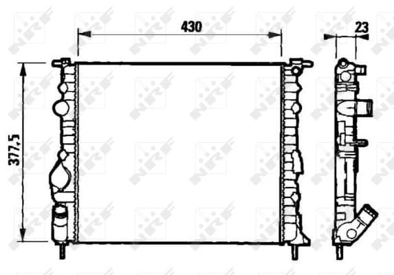Radiateur de refroidissement
