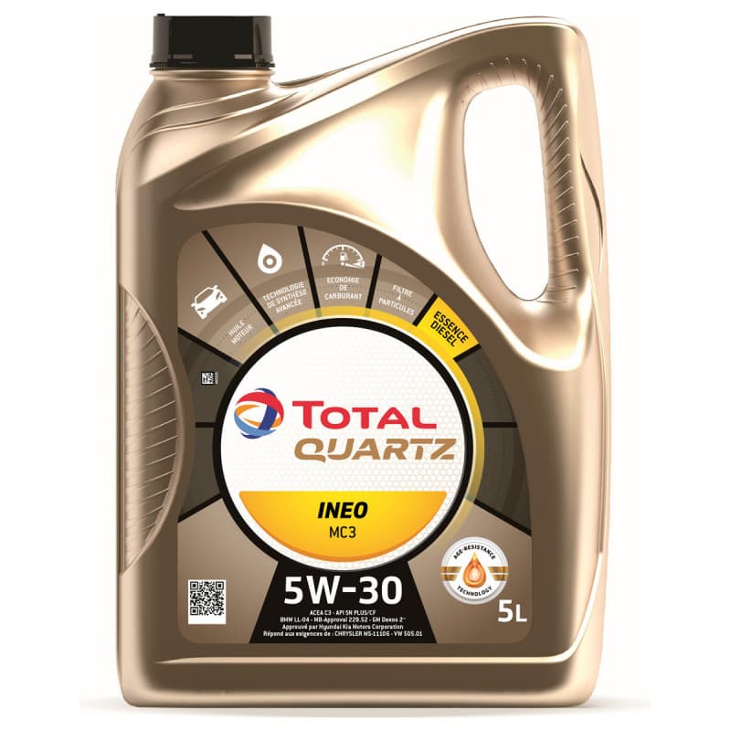 Huile Moteur Total Quartz Ineo MC3 5W30