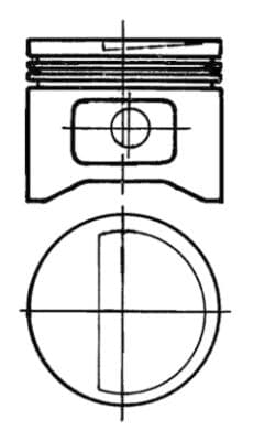 Piston moteur
