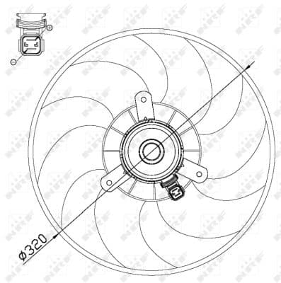 Ventilateur de radiateur