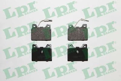 Kit de plaquettes de frein, frein à disque