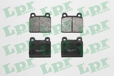 Kit de plaquettes de frein, frein à disque