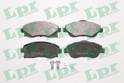 Kit de plaquettes de frein, frein à disque