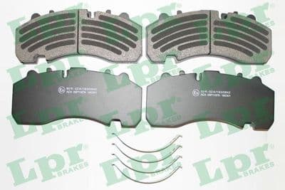 Kit de plaquettes de frein, frein à disque