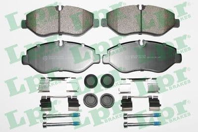 Kit de plaquettes de frein, frein à disque