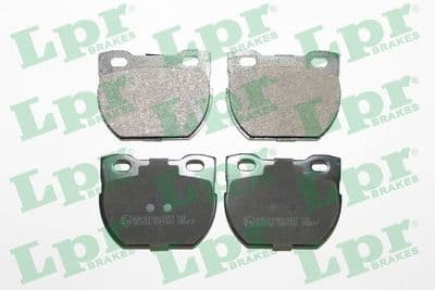Kit de plaquettes de frein, frein à disque
