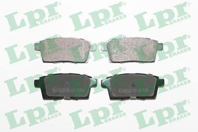 Kit de plaquettes de frein, frein à disque