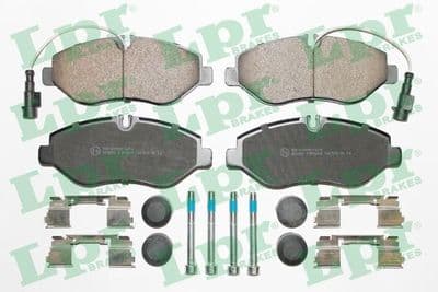 Kit de plaquettes de frein, frein à disque
