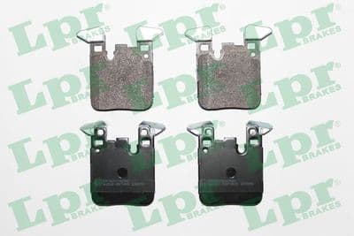 Kit de plaquettes de frein, frein à disque