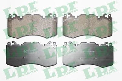 Kit de plaquettes de frein, frein à disque