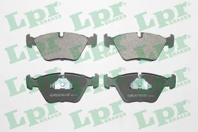Kit de plaquettes de frein, frein à disque