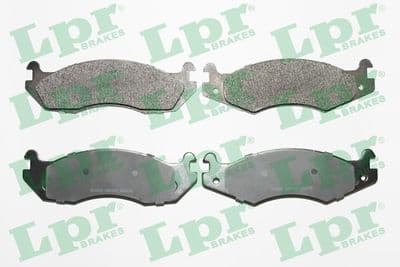 Kit de plaquettes de frein, frein à disque