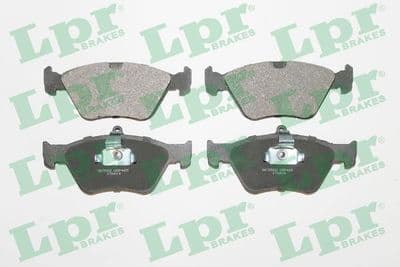 Kit de plaquettes de frein, frein à disque