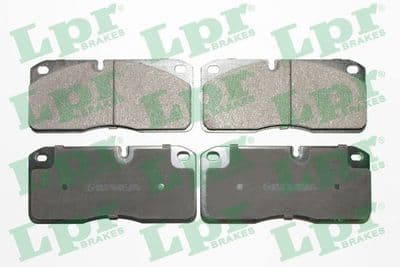 Kit de plaquettes de frein, frein à disque