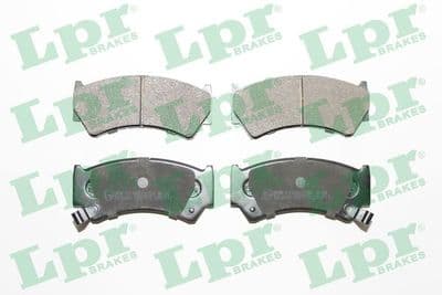 Kit de plaquettes de frein, frein à disque