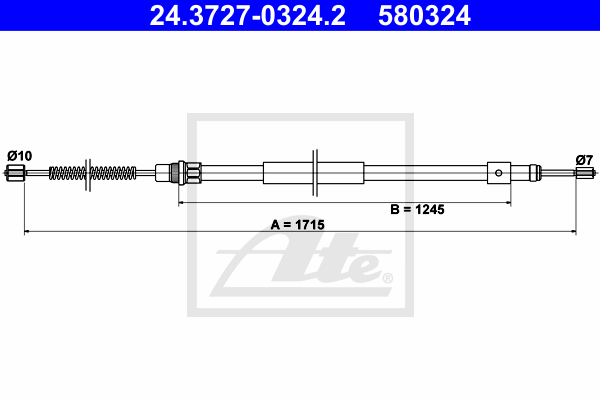 Cable de frein à main