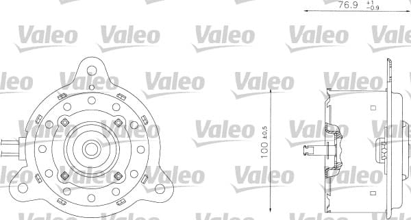 Moteur de ventilateur refroidissement