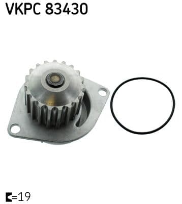 Pompe à eau, refroidissement du moteur