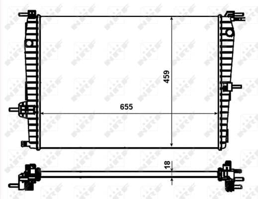 Radiateur, refroidissement du moteur