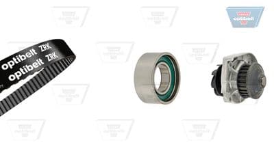 Pompe à eau + kit de courroie de distribution Optibelt-WAPU-KIT
