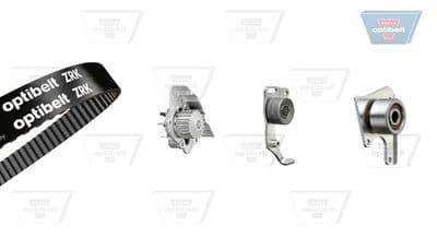 Pompe à eau + kit de courroie de distribution Optibelt-WAPU-KIT