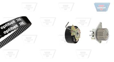 Pompe à eau + kit de courroie de distribution Optibelt-WAPU-KIT