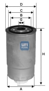 Filtre a  carburant
