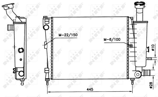 Radiateur de refroidissement