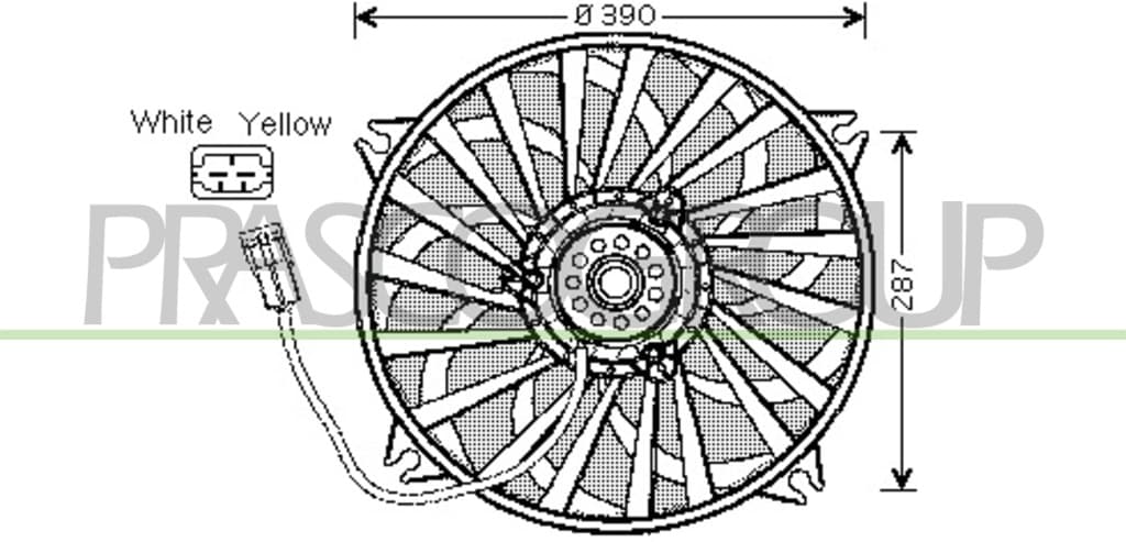 Ventilateur, refroidissement du moteur PrascoSelection