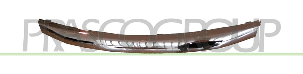 Baguette et bande protectrice, grille de radiateur