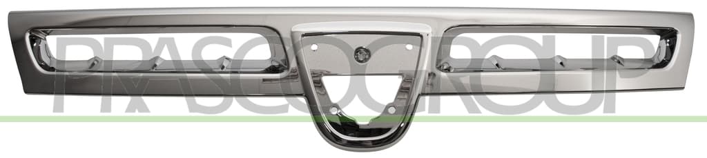 Baguette et bande protectrice, grille de radiateur