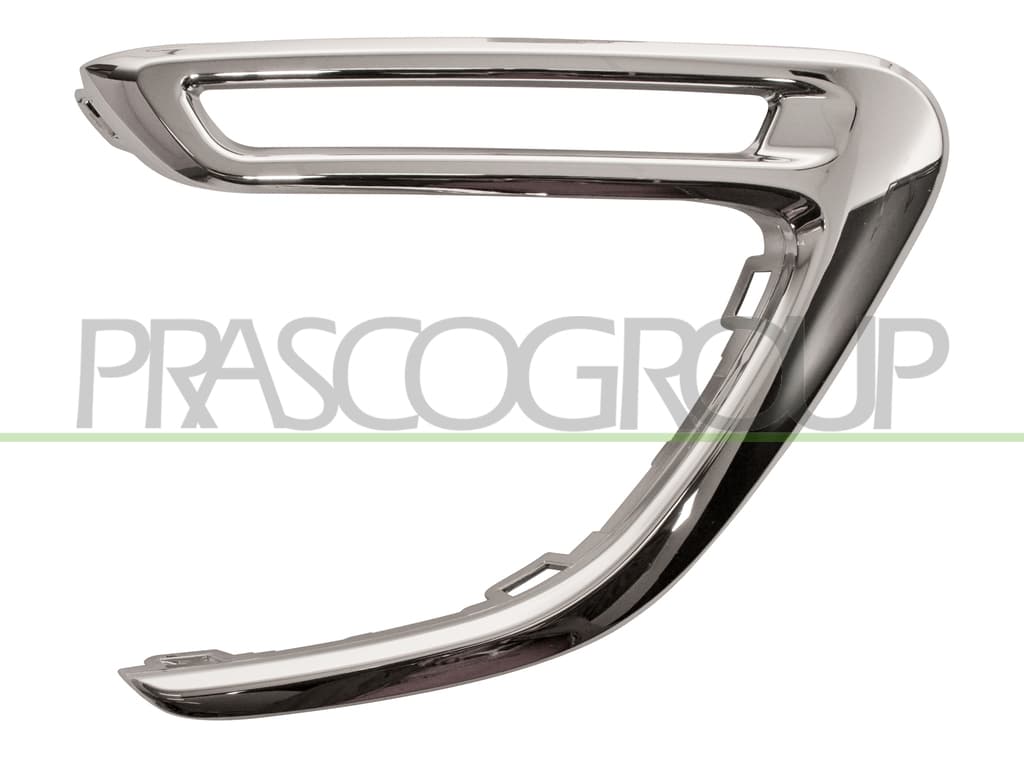 Baguette et bande protectrice, grille de radiateur