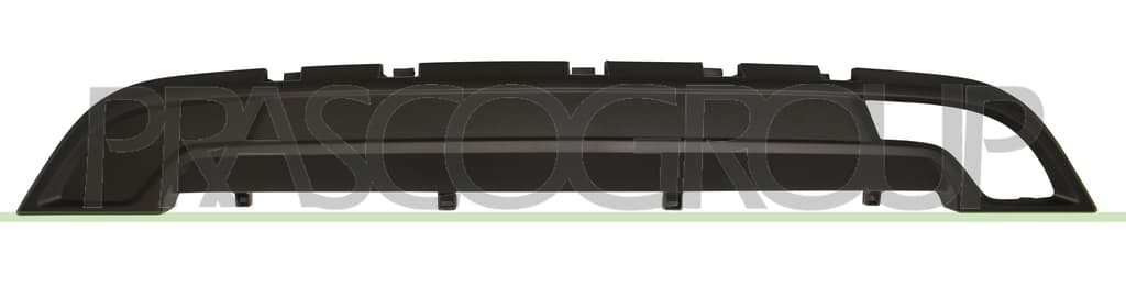 Baguette et bande protectrice, grille de radiateur