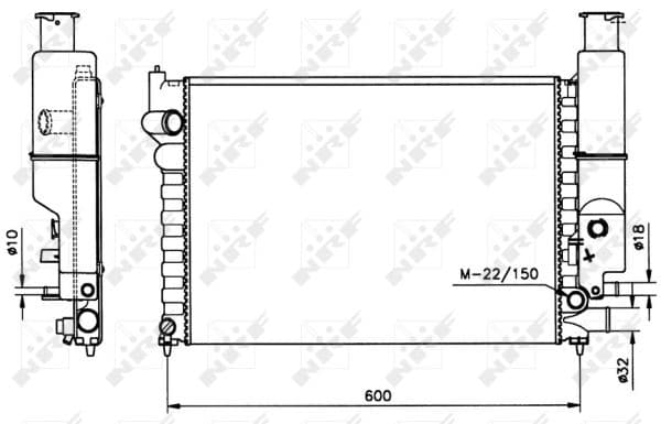 Radiateur de refroidissement
