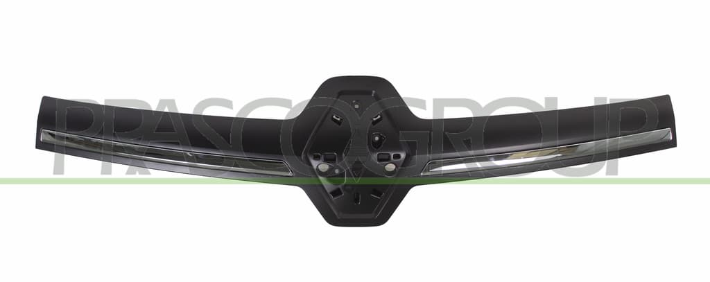 Support Embleme De Calandre-Avec Moulure Chromee