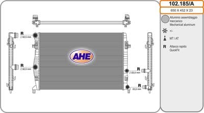 Radiateur, refroidissement du moteur