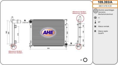 Radiateur, refroidissement du moteur